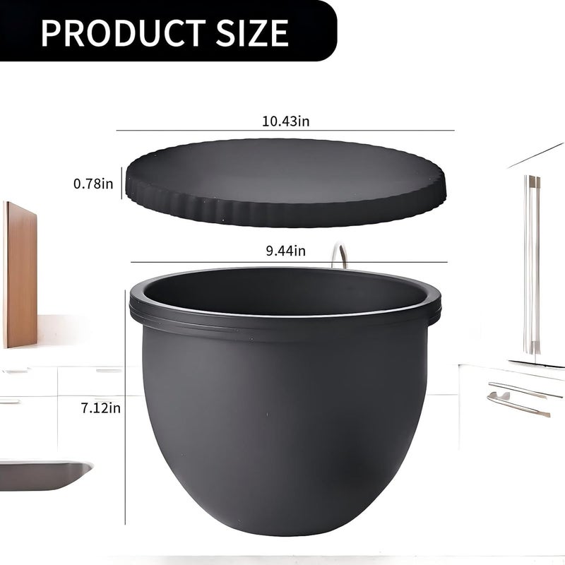ANABIUP 5 Qt Kitchen-aid Mixer Silicone Bowl Liners with Lids, 3-Pack Extra-Thick 2mm Kitchen-aid silicone bowl insert, Precision Fit for Tilt-Head, Quick Replacement & Easy Clean - Image 5